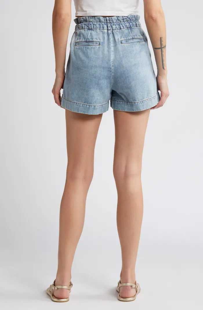 Foster Paperbag Denim Shorts | Nordstrom