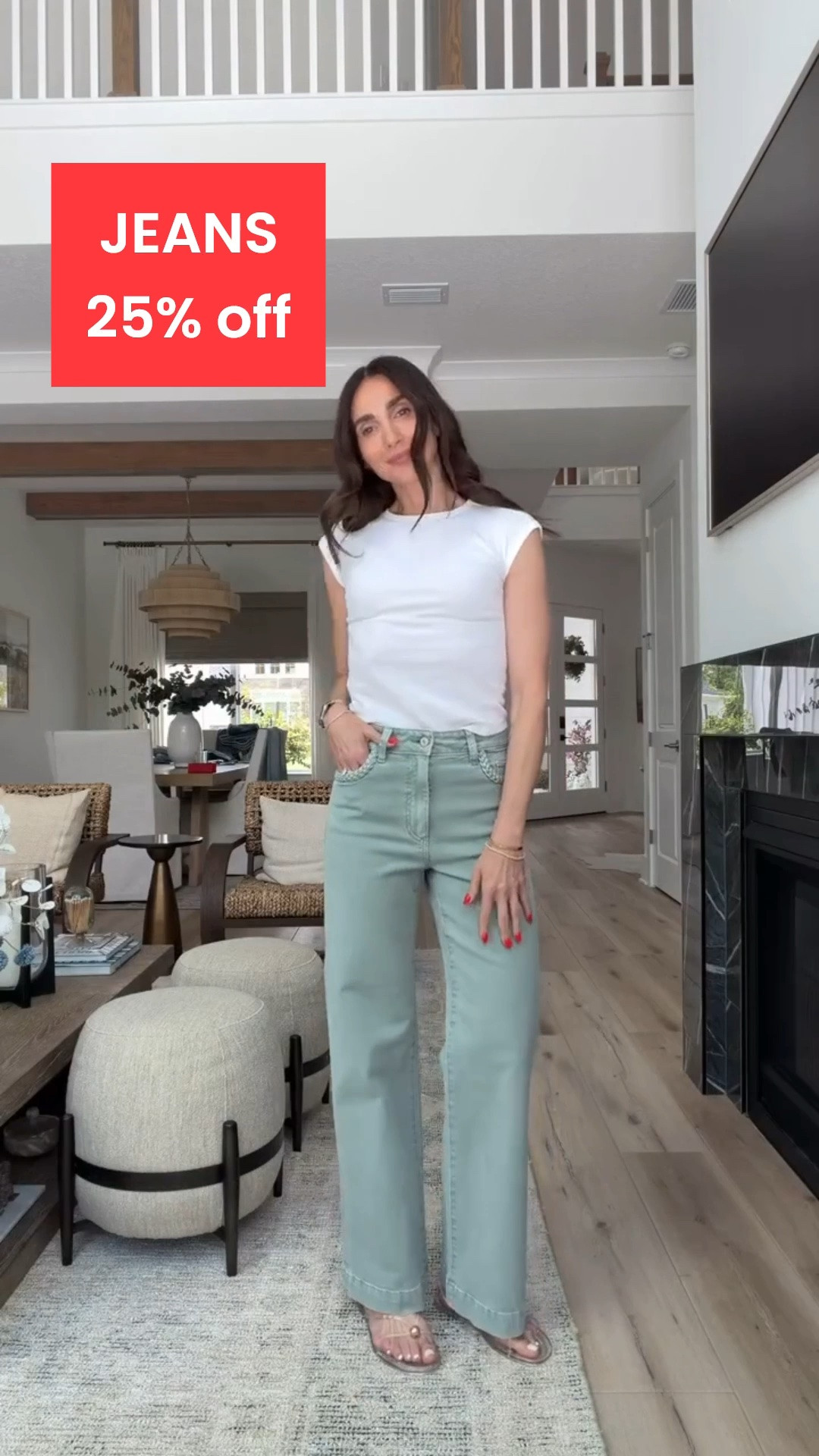 ANTHROPOLOGIE 25% off designer denim.

#LTKSaleAlert #LTKOver40 #LTKootd