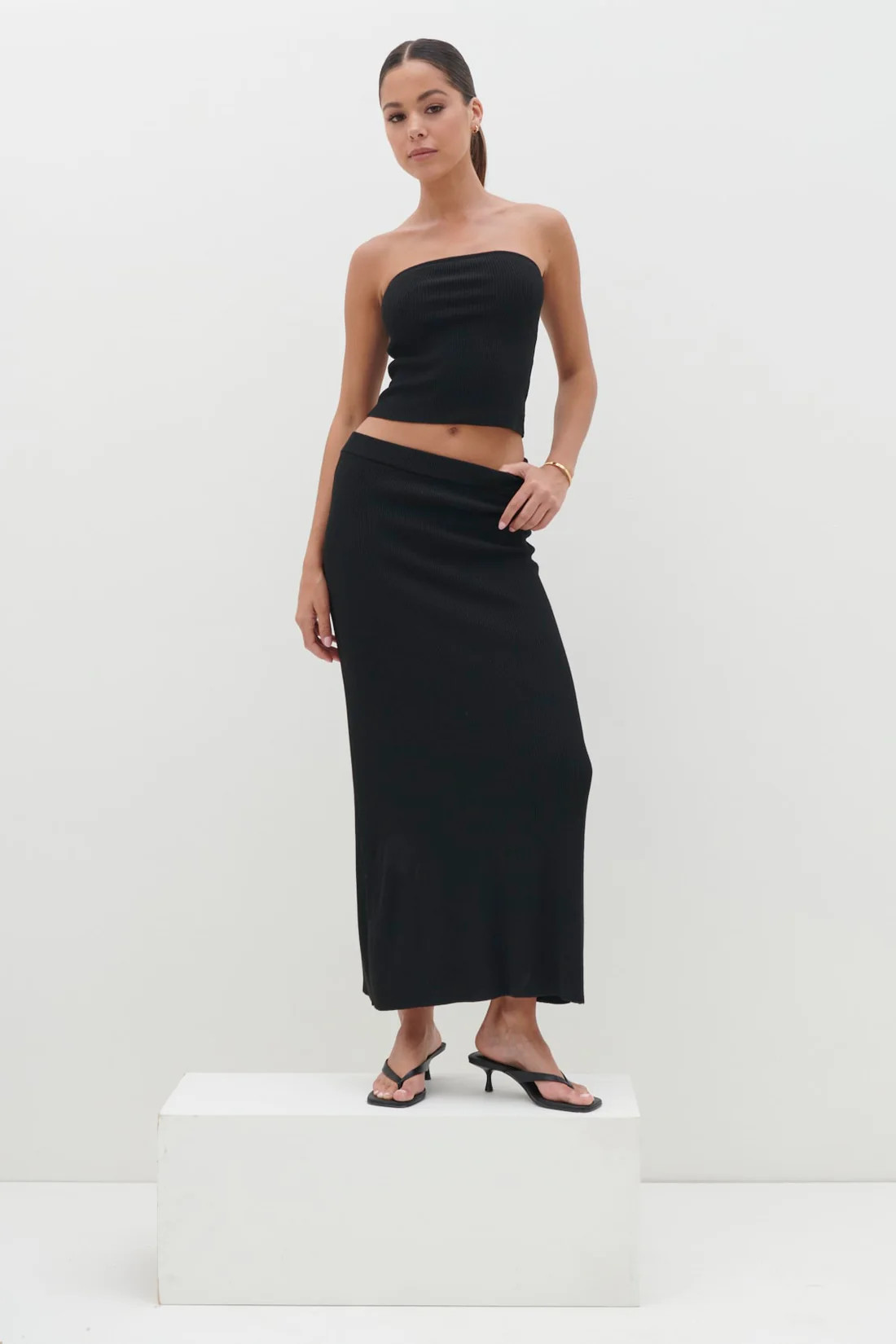 Reese Midaxi Knit Skirt | Pretty Lavish (UK)