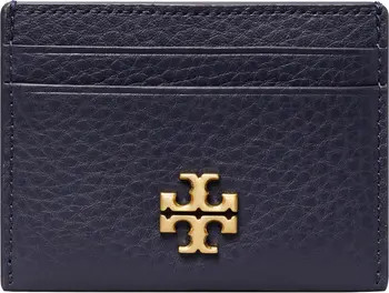 Kira Pebbled Leather Card Case | Nordstrom