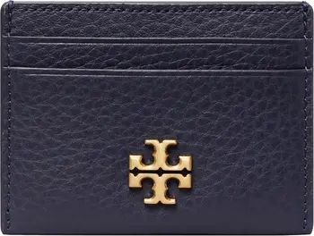 Kira Pebbled Leather Card Case | Nordstrom