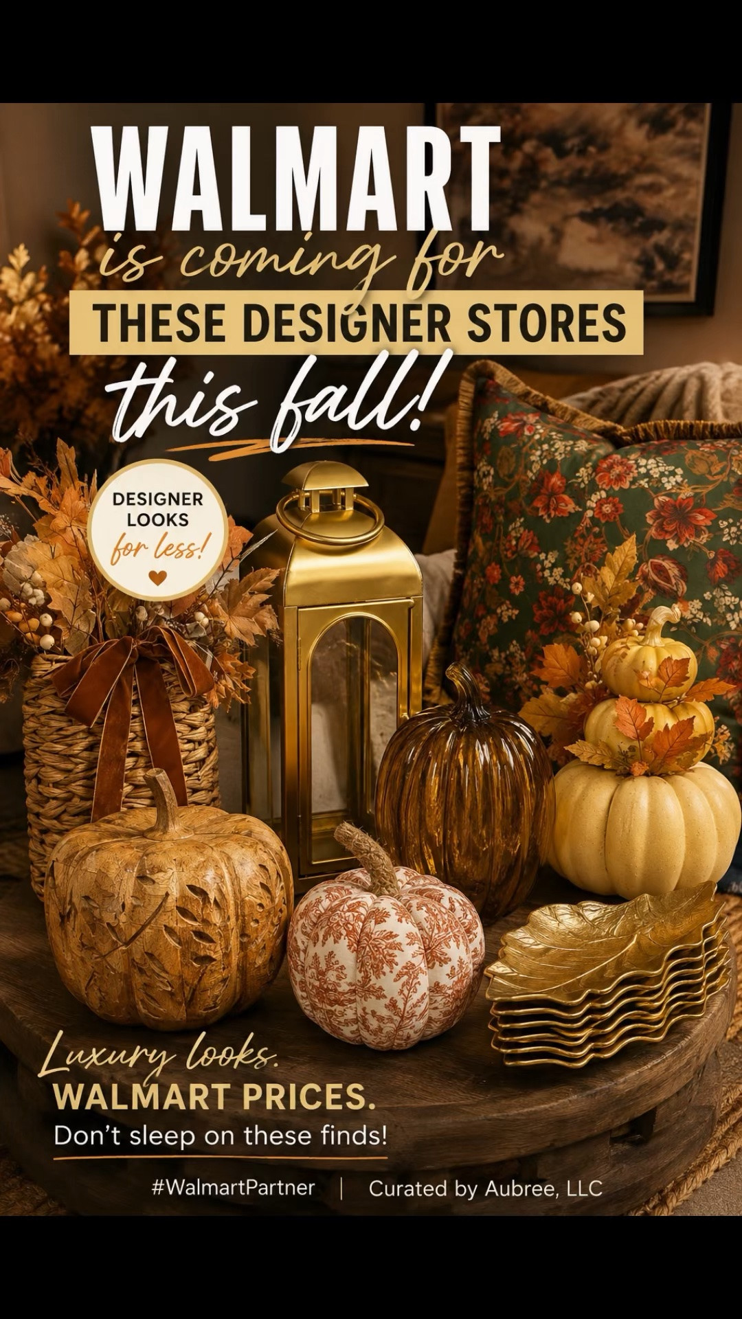 👀 @Walmart is coming for these designer stores this fall!

Because WHY do these finds look this expensive?! 😍 I found so many designer-inspired fall pieces without the designer price tag—and Walmart absolutely understood the assignment.

Don’t wait until these start selling out! Which find is your favorite? 👇🏽

#WalmartPartner #WalmartFinds #FallDecor #AffordableHomeDecor #CuratedByAubree

#LTKHome