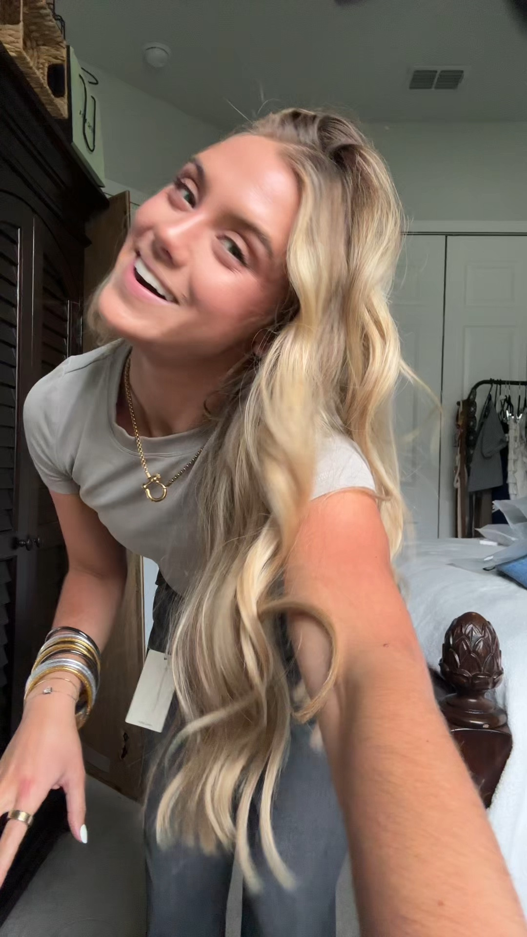 HalaraMagic™ High Waisted Multiple Pockets Rolled Hem Wide Leg Washed Stretchy Knit Casual Jeans. yall have you seen the viral $175 denim sweatpants well this is a way more affordable take and I KINDA LOVE IT 👖✨🫶 these are the most fun faux denim wide leg jeans that would make a great travel outfit too. They have a good amount of stretch, the fabric is comfortable, and they’re trendy!!! Im 5’4 wearing XS. 

#denimsweatpants #sweatpants #halara #halarajeans #stretchyjeans #denim #jeans #traveloutfit #knitjeans #stretchydenim #stretchypants #trendyoutfit #denimjeans #denimtryon #jeanstryon #highrisejeans #stretchjeans #trendyoutfits #trendyclothes #styleinspo #trending #currentfashiontrend #fashiontrends #2024trends @Halara_official 

#LTKVideo #LTKFindsUnder100 #LTKSaleAlert