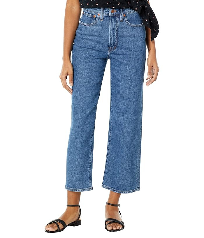 Madewell Perfect Vintage Wide Leg Jeans in Montclare Wash | Zappos
