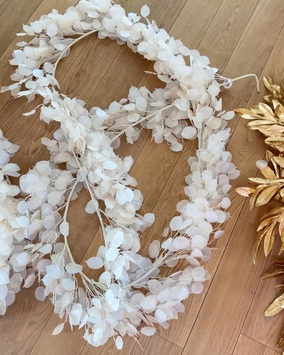 White gold Christmas garland you can use on your mantel, stairs, windows, table or more!

#LTKHoliday #LTKSeasonal #LTKHome