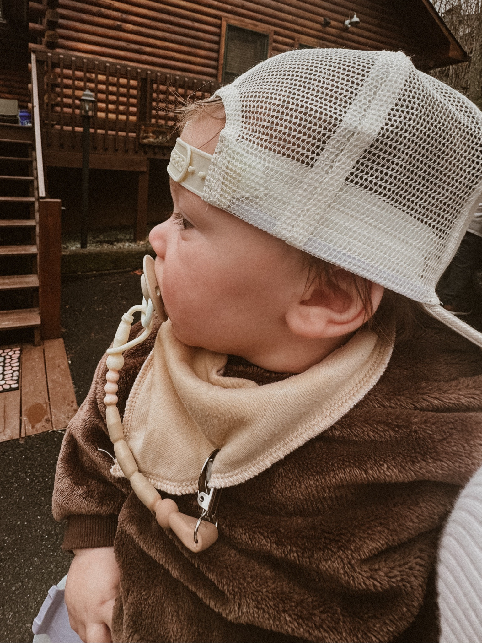 The neutral baby boy outfit was perfect for a chilly day in the mountains. This H&M brown fuzzy sweatshirt has been one of our most worn items this winter!

#LTKSeasonal #LTKkids #LTKbaby