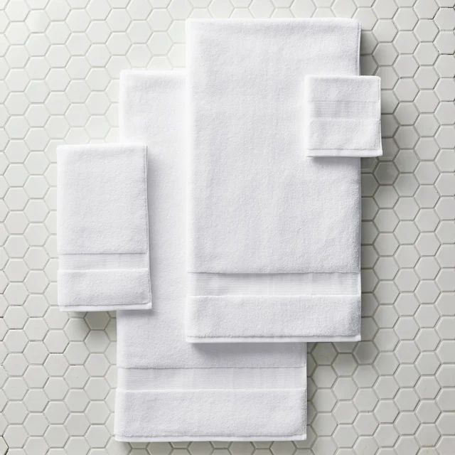 Better Homes & Gardens Signature Soft Solid 6 Piece Towel Set,Arctic White | Walmart (US)