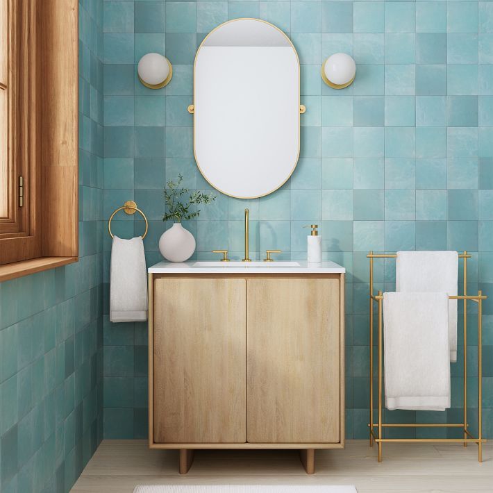 Anton Single Bathroom Vanity (31.5"–49") | West Elm (US)