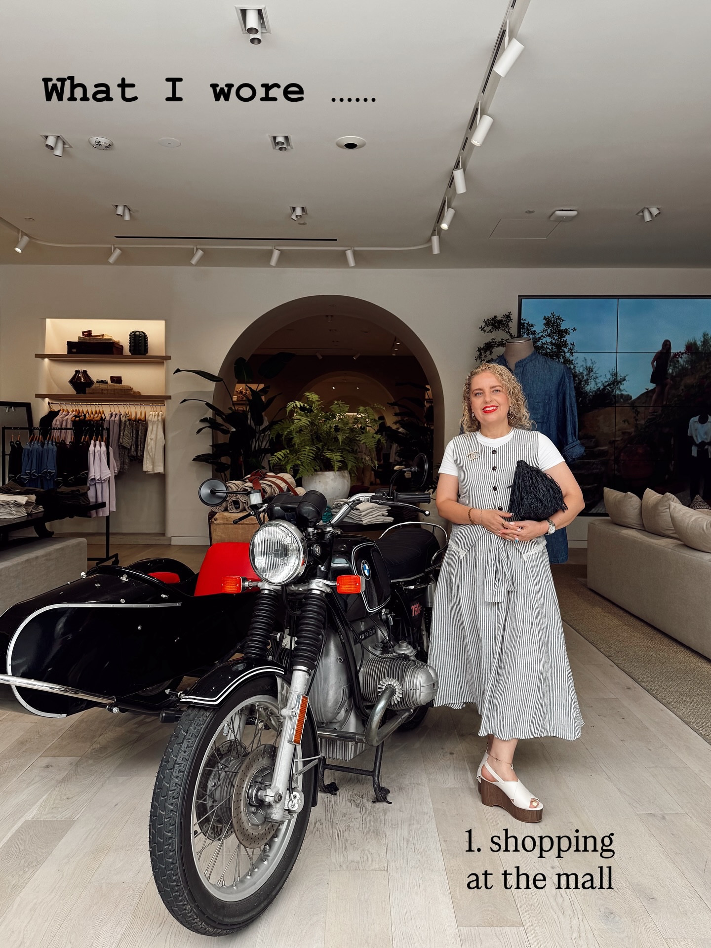 What I Wore ✨ Which one is your fave 1-10???

1. What I Wore to the Mall
@simpleretro dress + @loft wedges + @anntaylor bag 

2. Outfit out to lunch 
@lulus set & bag + @loft wedges 

3. My look to a lecture 
@simpleretro dress + @7or9.official shoes 

4. What I wore to a car show 
@lulus dress & bag + @amazonfashion top 

5. outfit to an appointment 
@loft top + @freepeople jeans + @toms sneakers 

6. My outfit strolling garden
@anntaylor dress + @famousfootwear shoes + @madewell jacket 

7.  What I wore to the beach 
@loft dress + @toms sneakers 

8. Outfit for a photoshoot 
@anntaylor set + @loft denim jacket + @celine slides 

9. What I wore to a cafe in Los Angeles 
@lulus blouse + zebra print pants 

10.  Look for mansion shopping in Beverly Hills 😉 
@simpleretro dress + @loft hat & wedge heels 

#summeroutfitideas #summerdresses👗 

Comment ‘SHOP’ to receive a DM with links to everything l’m wearing. Or you can just tap on the link on my profile and you’ll find all my outfits with links.
🔗 https://liketk.it/5jUD0