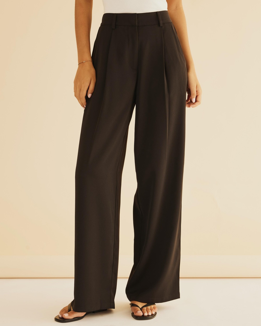 Atmos&Here - Freida Tailored Pants - Pants (Black) Freida Tailored Pants | THE ICONIC (AU & NZ)