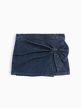 Baby & Toddler Denim Bow Skort | Gap (CA)