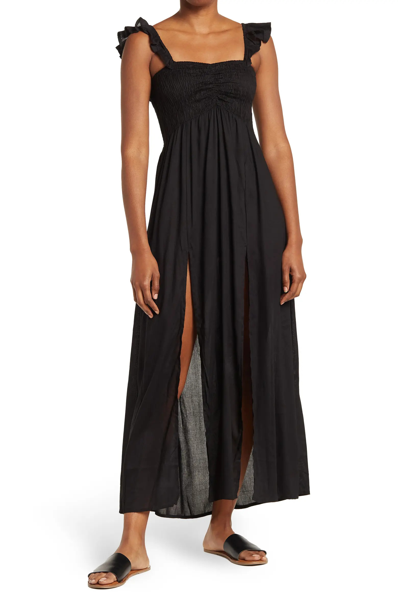 Off-the-Shoulder Maxi Dress Cover Up | Nordstrom Rack