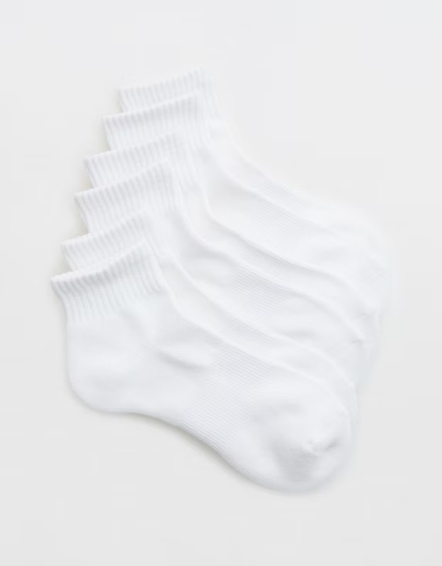 OFFLINE By Aerie Short Crew Sock 3-Pack | Aerie