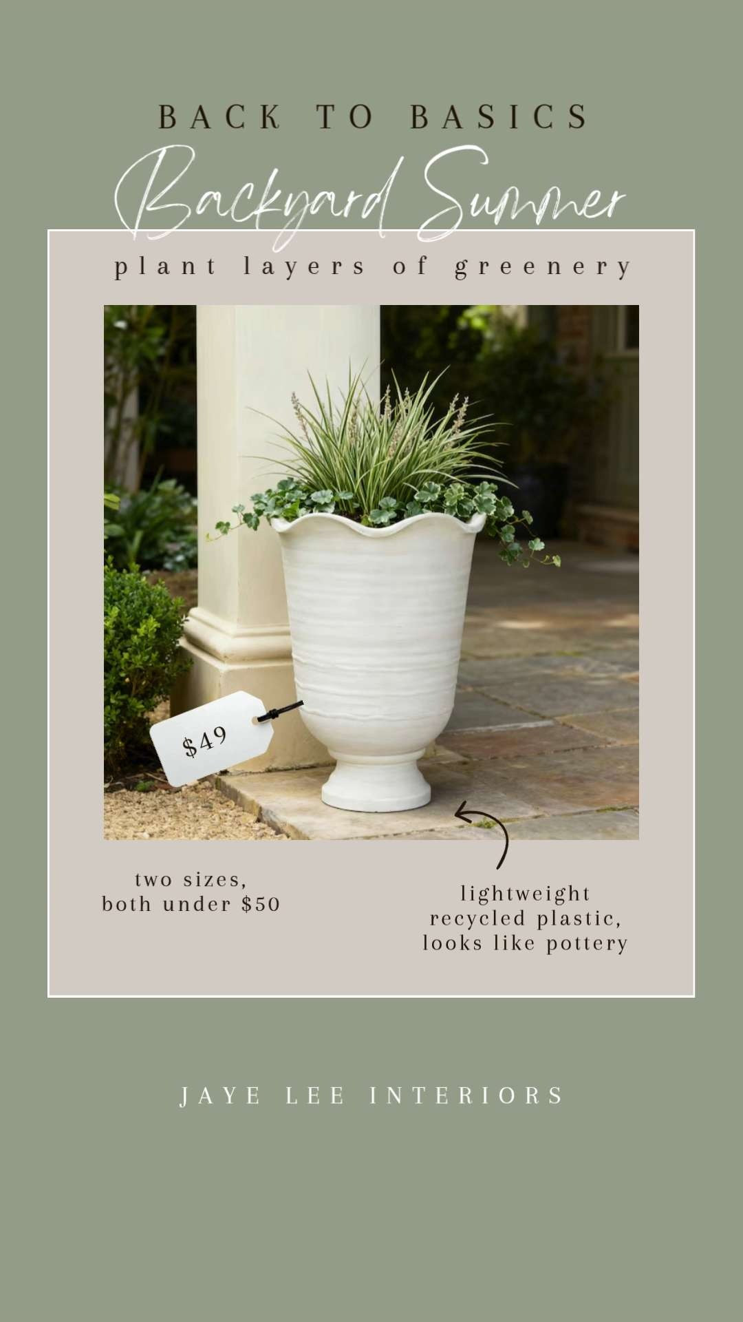 Summer's Simple Pleasures: hang up a tree swing, relax in a rocking chair, roast s'mores around the firepit, splash in the sprinklers, and plant some pretty pots around the patio! No need for extravagance; find affordable summer backyard favorites linked here! #firepit #outdoorrockingchair #swing #splashpad #beveragecooler #gardening #urn #planterboxes #raisedgardenbeds #kidstoys #outdoorlighting #90sSummer #outdoorgames #lanterns #gardening #lightweightpots #outdoorliving #outdoorfurniture #backyardmakeover #LTKmomlife #LTKdayinmylife

#LTKSeasonal#LTKHome 

 