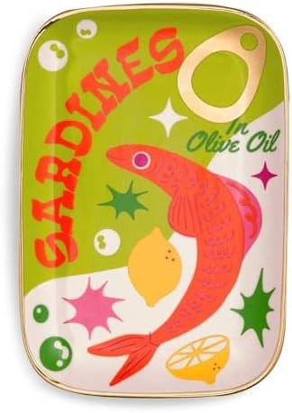 ban.do Novelty Trinket Tray, Ceramic Jewelry Dish, Small Decorative Tray for Keys or Decor, Cute ... | Amazon (US)