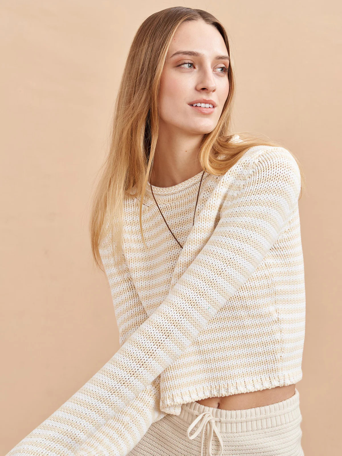 Mini Marina Fine Stripe Sweater | La Ligne NYC | La Ligne
