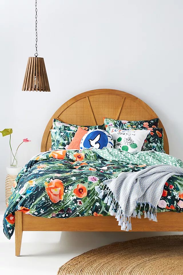 Holly Organic Cotton Duvet Cover | Anthropologie (US)