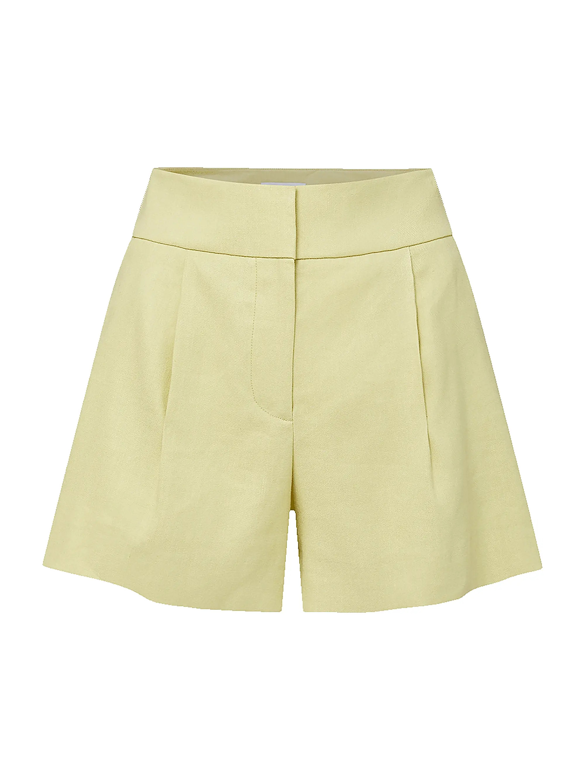 Veronica Beard Haina Linen-Blend Shorts | Saks Fifth Avenue | Saks Fifth Avenue