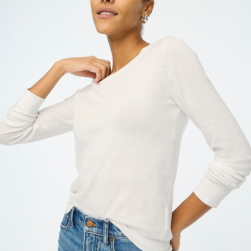 Cotton Teddie sweater | J.Crew Factory