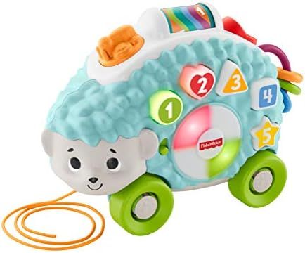 Fisher-Price Linkimals Happy Shapes Hedgehog - Interactive Educational Toy with Music and Lights ... | Amazon (US)