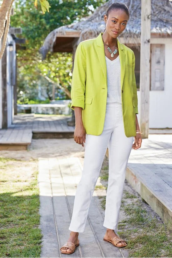 Ultimate Denim Pull-On Slim Leg Jeans | Soft Surroundings