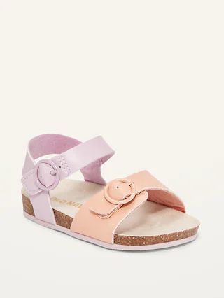 Color-Blocked Double-Strap Sandals for Baby | Old Navy (US)