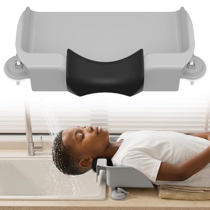 Lifewit Hair Washing Station for Kids, Neck Support Shampoo Bowl for Kitchen Sink or Bathtub at H... | Amazon (US)