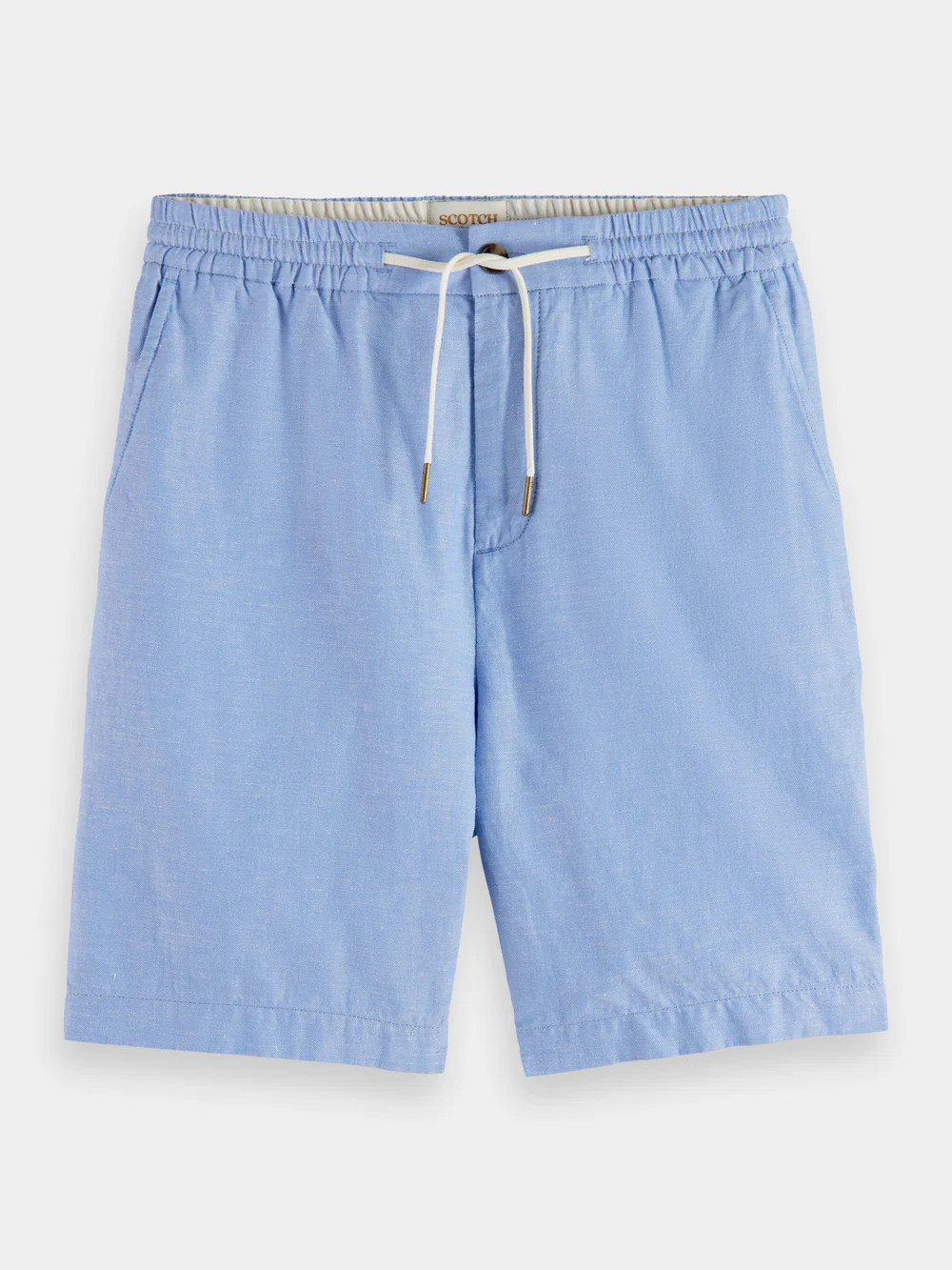 Fave cotton-linen shorts | Scotch and Soda (AU)