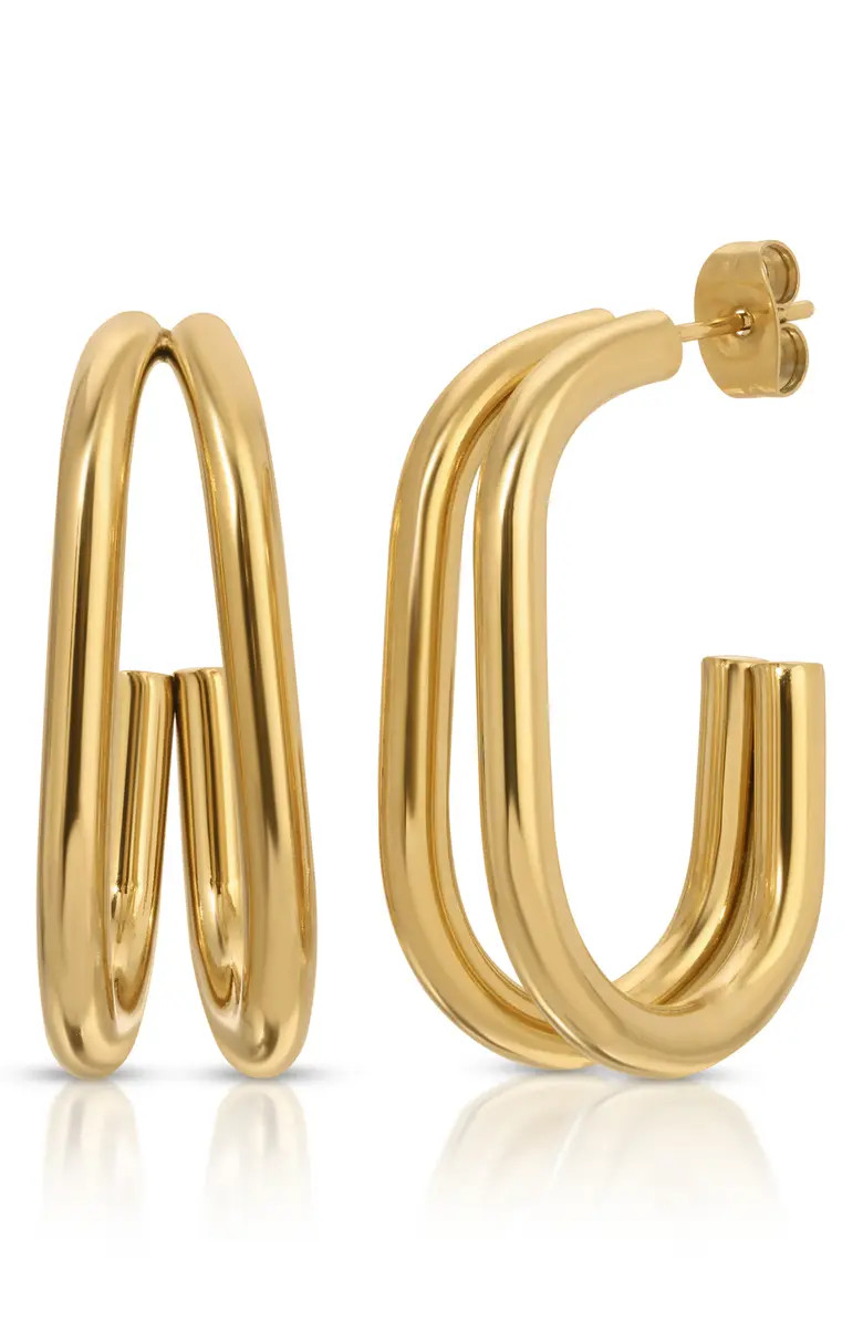 JURATE Lady Kay Double Hoop Earrings | Nordstrom | Nordstrom