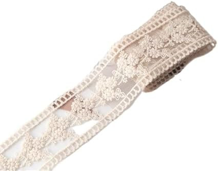 Acabamento em tecido, decoração de casamento, rede, enfeites de renda, bordados, faça você me... | Amazon (BR)
