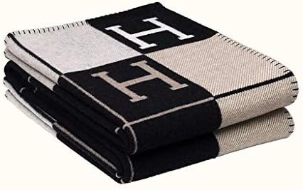 Coobal Fleece Blanket Soft for Sofa Couch Decorative, Cashmere Knitted Throw Blanket for Couch/Ch... | Amazon (US)