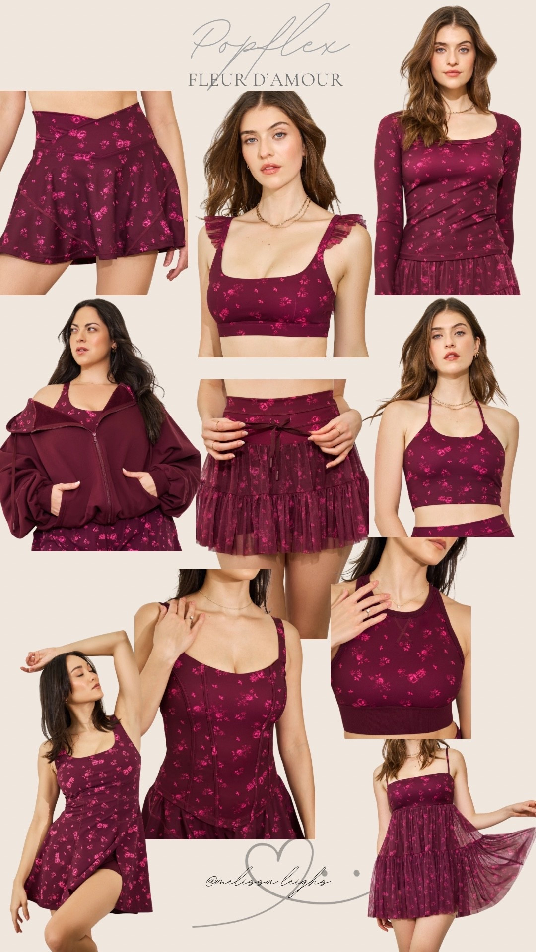 Popflex new collection, color and pattern - ruffle sports bra, pirouette skirt, pirouette dress, twirl skirt, zip up hoodie, workout top

Girly outfit, affordable outfit, casual outfit, everyday outfit, floral outfit, running outfit, 

#LTKSeasonal #LTKValentine #LTKMidsize