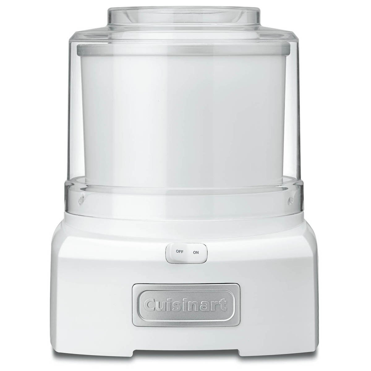 Cuisinart 1.5 Quart Frozen Yogurt ICE-21P1 Ice Cream Maker, Qt, White | Amazon (US)
