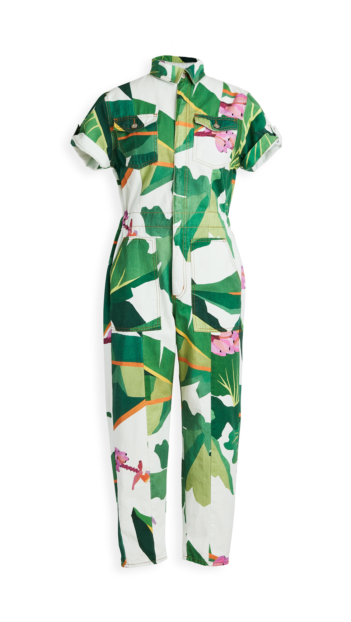 FARM Rio White Tropicalistic Jumpsuit | Shopbop