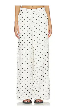 Line & Dot Ravyn Pants in Ivory Multi from Revolve.com | Revolve Clothing (Global)