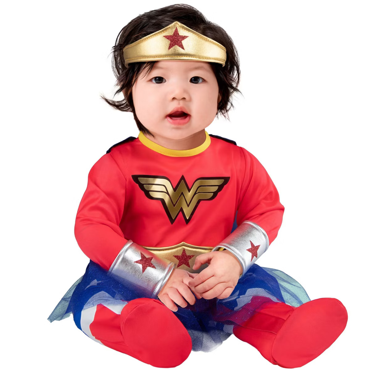 Baby Wonder Woman Halloween Costume Jumpsuit with Headpiece | Target