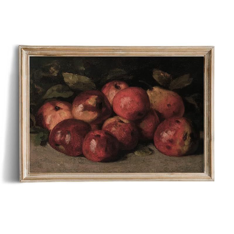 Farmhouse Still Life Picture Living Room - 24x36 Large Unframed Rolled Canvas - Rustic Vintage De... | Amazon (US)