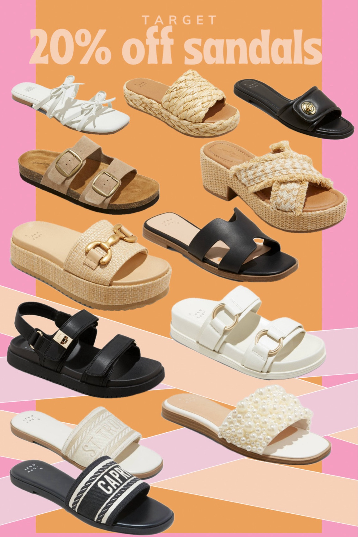 20% off women’s sandals 

#LTKSaleAlert #LTKWorkwear #LTKSummerSales