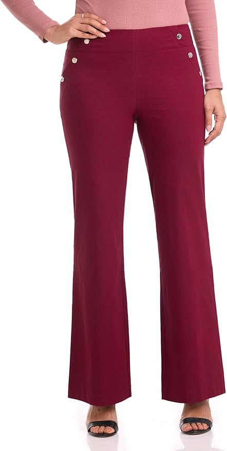 Rekucci Women's Comfort Wide Leg Pull-On Pant | Amazon (US)