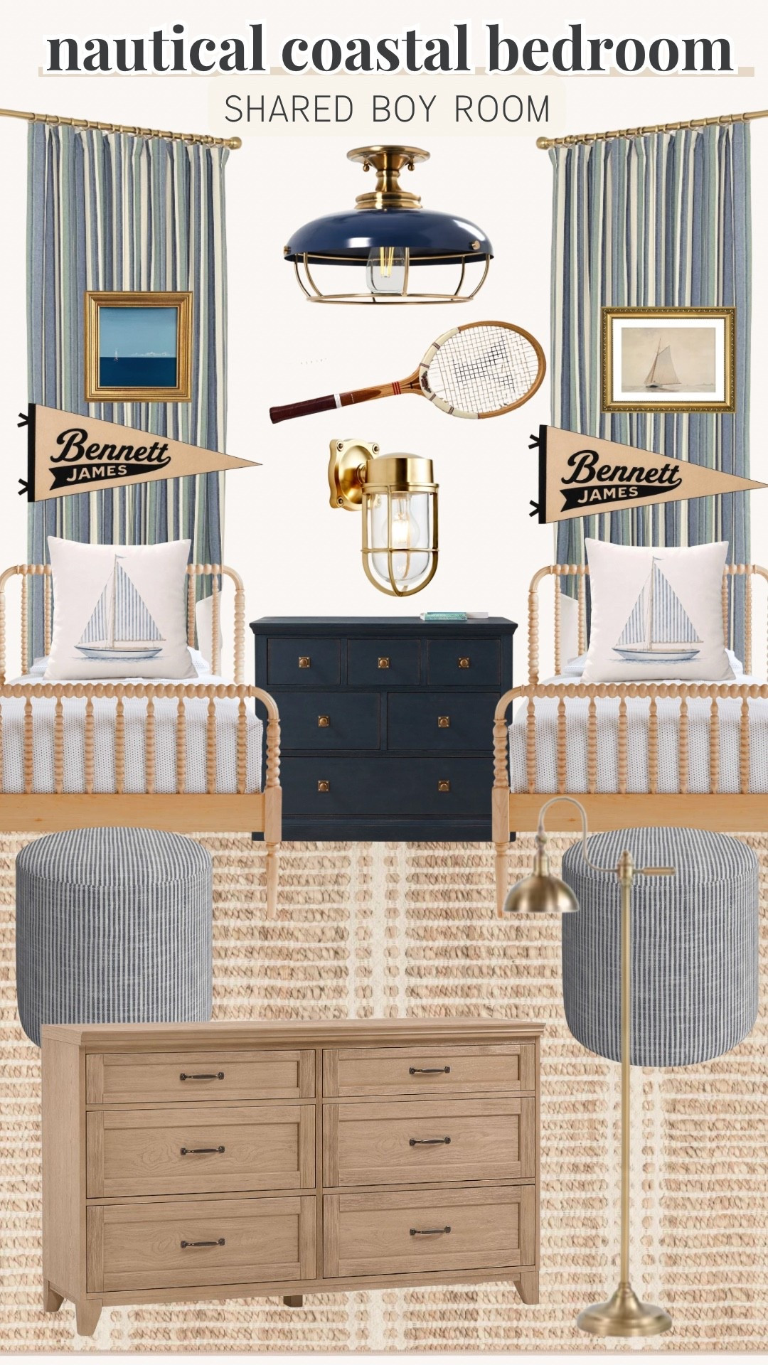 nautical boys room, coastal boys room, shared boys bedroom, nautical shared bedroom, coastal kids room, boys bedroom inspiration, nautical kids decor, coastal kids decor, shared kids room, sibling boys room, boys room decor, coastal bedroom decor, nautical bedroom decor, beachy kids room, ocean inspired room, blue boys bedroom, navy kids room, coastal bedroom ideas, nautical bedroom ideas, boys shared room ideas, sibling bedroom ideas, kids room inspiration, coastal home decor, nautical home decor, boys bedding, coastal bedding, kids room organization, shared bedroom organization, boys room storage, coastal kids bedroom, timeless boys room, classic kids room, beach house kids room, seaside bedroom, coastal nursery, nautical nursery, coastal style, nautical style, boys room inspiration