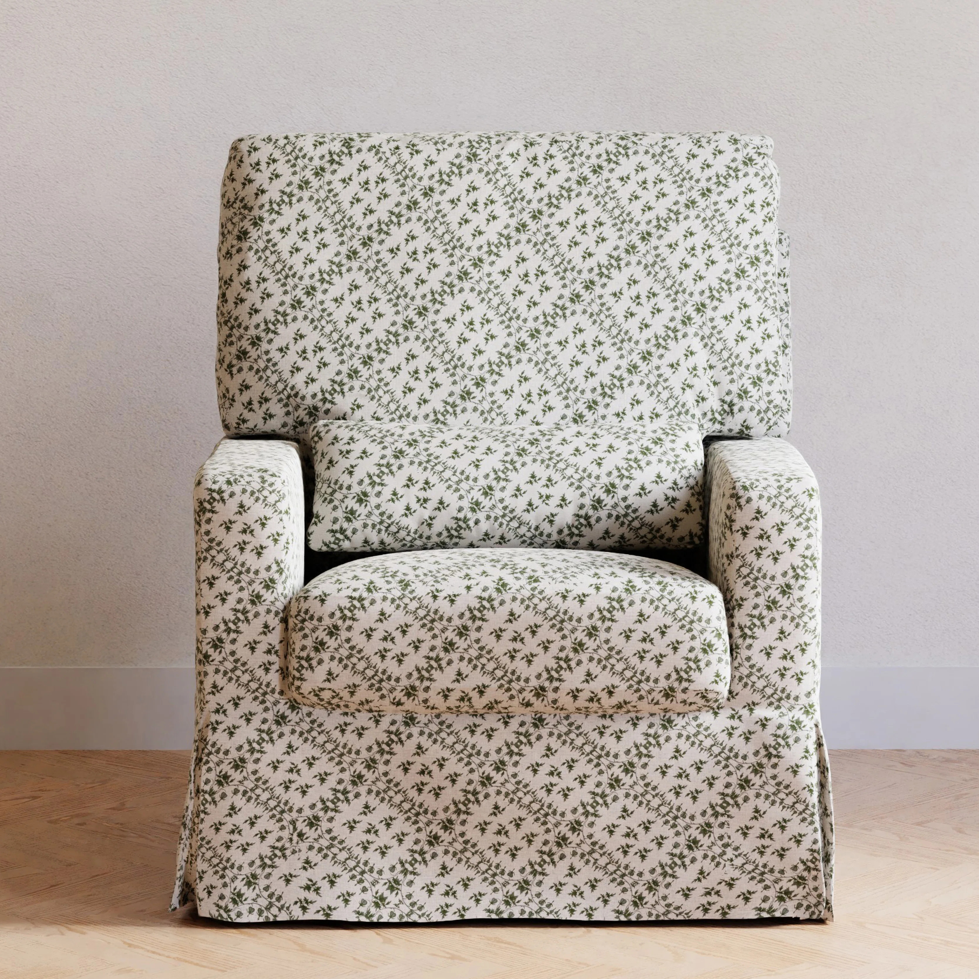 Crawford Upholstered Swivel Glider | Wayfair North America