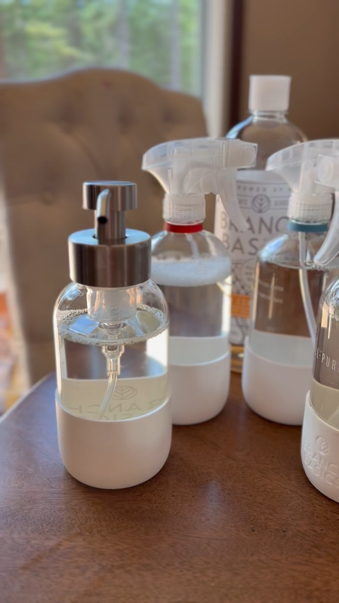 I have used branch basics for awhile but had purchased it pre mixed at target! Bought the bundle with glass bottles (over plastic which they also offer!) and I’m already obsessed! It definitely helps that we have purified water to mix with the concentrate, but the bottles are beautiful and everything has worked so well!

Cleaner clean living nontoxic low tox 

#LTKHome #LTKKids #LTKFamily