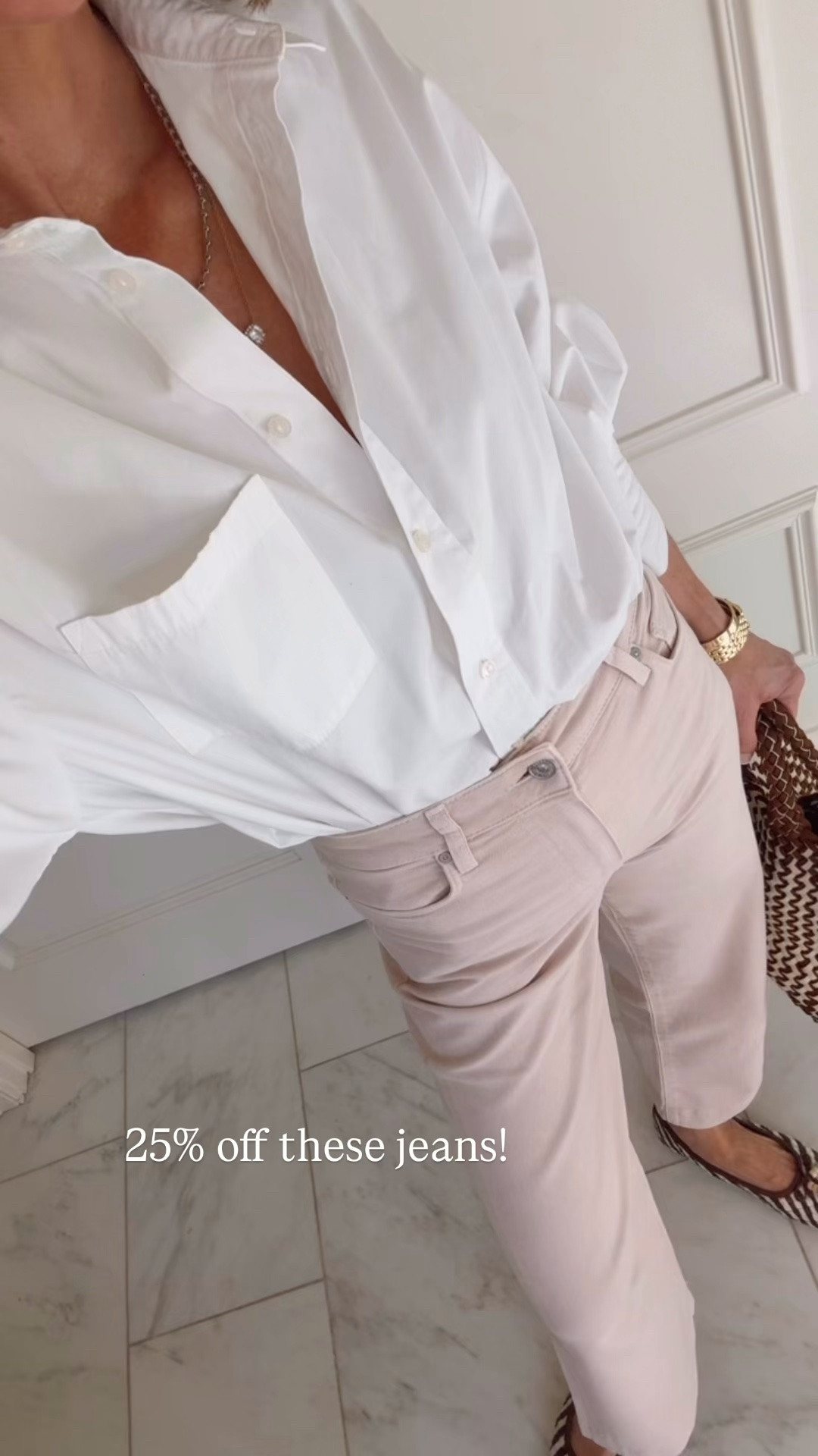 These jeans are on sale @Bloomingdale's US / I'm 5'7 wearing size 25 fit tts