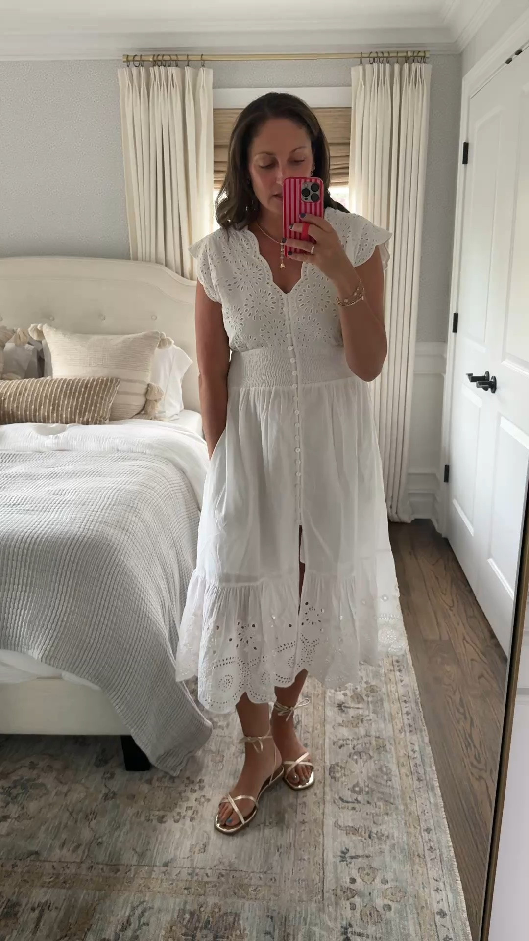 Date night OOTN! The perfect summer dress (which I own in two colors), strappy sandals and a new necklace 🩶

Summer outfit, date night dress, summer dress

#LTKvlog #LTKootd #LTKdayinmylife