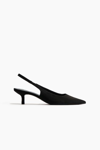 H & M - Slingback Pumps - Black | H&M (US + CA)