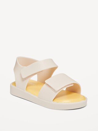 Double-Strap Matte Jelly Sandals for Toddler Girls | Old Navy (US)