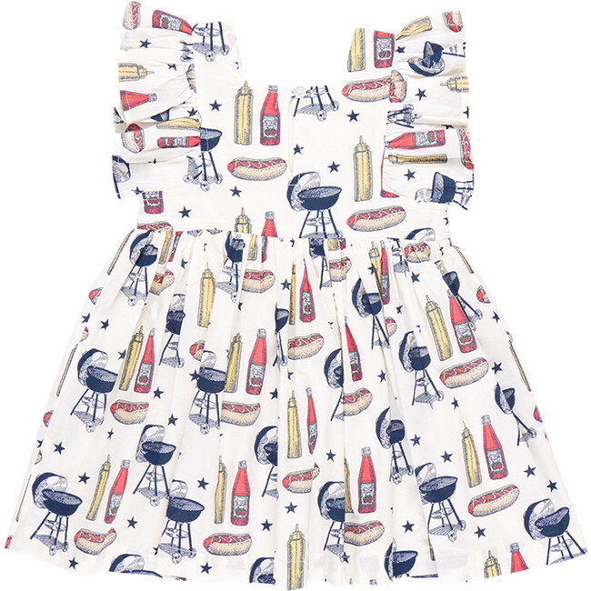 Girls Elsie Dress, Grilling Out | Maisonette