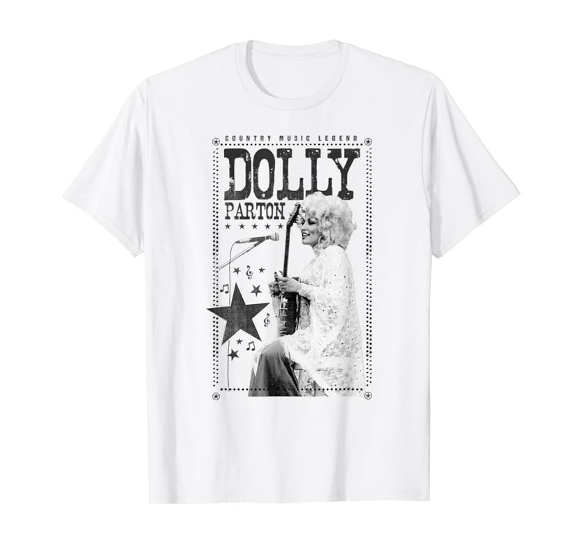 Dolly Parton Country Music Legend T-Shirt | Amazon (US)
