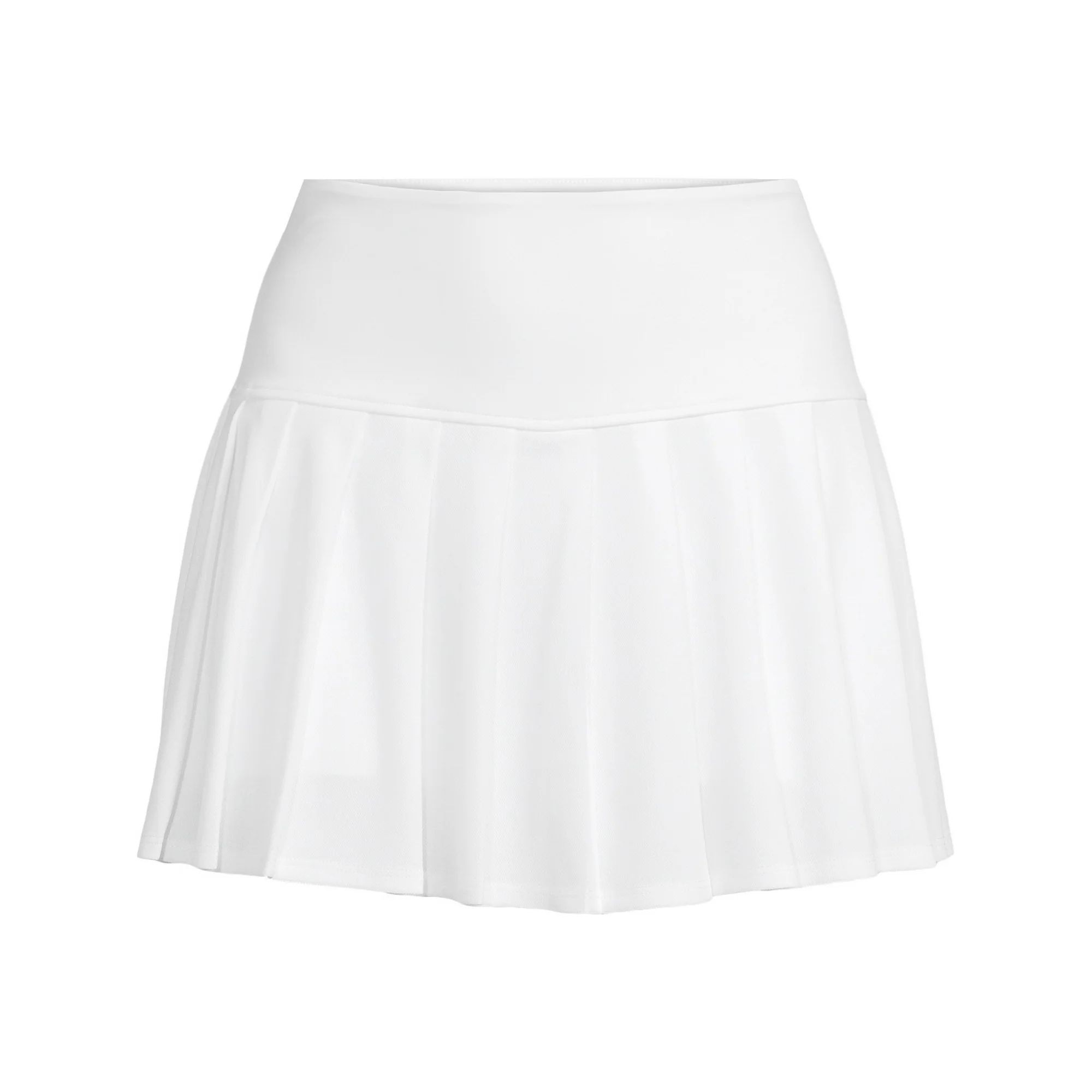 Love & Sports Women's Pleated Tennis Skort, with Built-In Shorts, Sizes XS-XXXL | Walmart (US)
