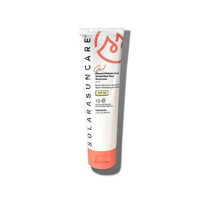 Solara Suncare Go! Mineral Defense Sport Antioxidant Face Sunscreen Lotion - SPF 50, Vegan & Paraben-Free, 1.7 fl oz | Target